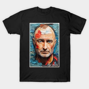 Phil Collins // Paper Art T-Shirt